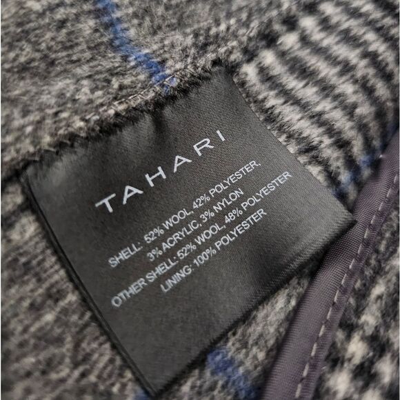 Stylish Gray Wrap Coat - Picture 12 of 12